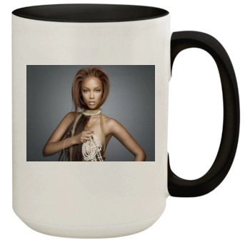 Tyra Banks 15oz Colored Inner & Handle Mug