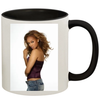 Tyra Banks 11oz Colored Inner & Handle Mug