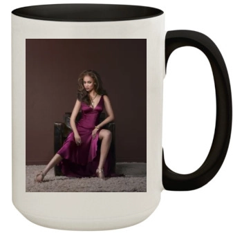 Tyra Banks 15oz Colored Inner & Handle Mug