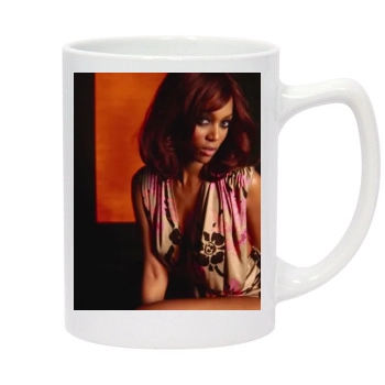 Tyra Banks 14oz White Statesman Mug