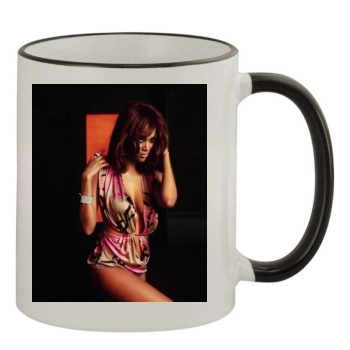 Tyra Banks 11oz Colored Rim & Handle Mug