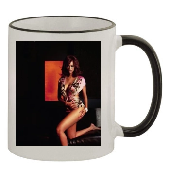 Tyra Banks 11oz Colored Rim & Handle Mug