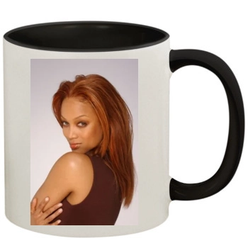 Tyra Banks 11oz Colored Inner & Handle Mug