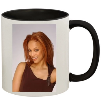 Tyra Banks 11oz Colored Inner & Handle Mug