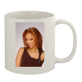 Tyra Banks 11oz White Mug