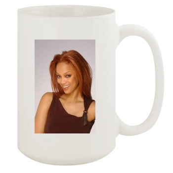 Tyra Banks 15oz White Mug