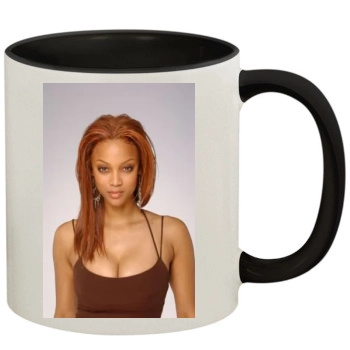 Tyra Banks 11oz Colored Inner & Handle Mug