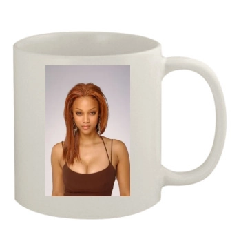 Tyra Banks 11oz White Mug