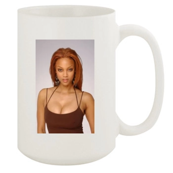 Tyra Banks 15oz White Mug