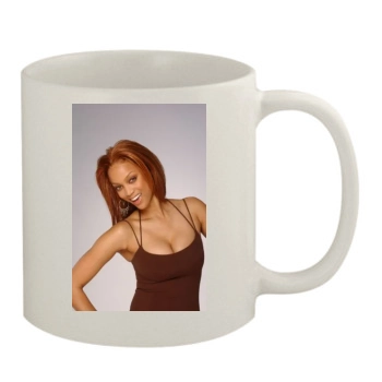 Tyra Banks 11oz White Mug