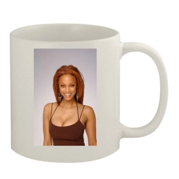 Tyra Banks 11oz White Mug