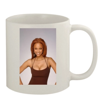 Tyra Banks 11oz White Mug