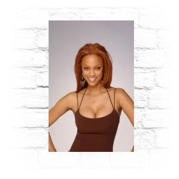 Tyra Banks Metal Wall Art