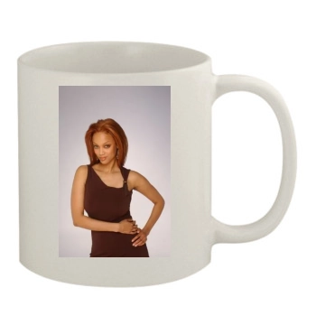 Tyra Banks 11oz White Mug