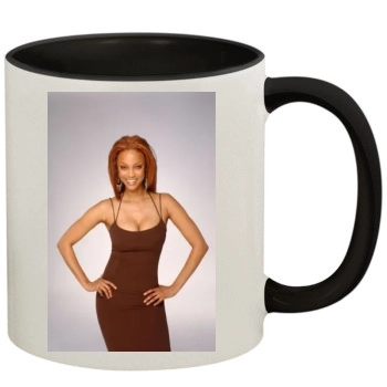 Tyra Banks 11oz Colored Inner & Handle Mug