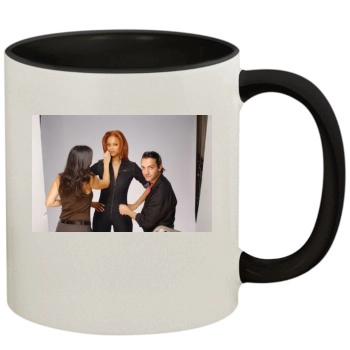 Tyra Banks 11oz Colored Inner & Handle Mug