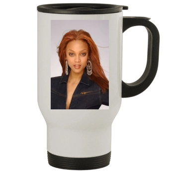 Tyra Banks Stainless Steel Travel Mug