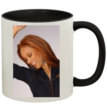 Tyra Banks 11oz Colored Inner & Handle Mug