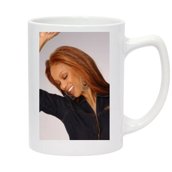 Tyra Banks 14oz White Statesman Mug