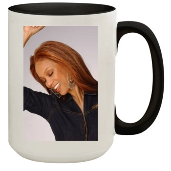 Tyra Banks 15oz Colored Inner & Handle Mug