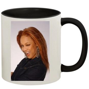 Tyra Banks 11oz Colored Inner & Handle Mug