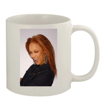 Tyra Banks 11oz White Mug