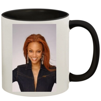 Tyra Banks 11oz Colored Inner & Handle Mug