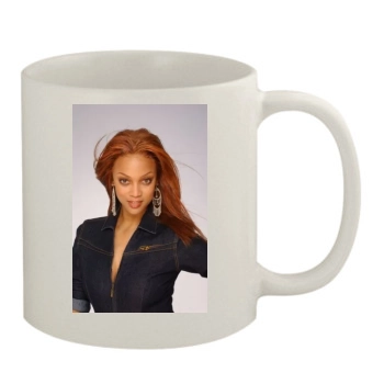 Tyra Banks 11oz White Mug