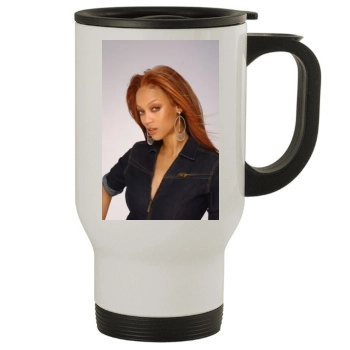 Tyra Banks Stainless Steel Travel Mug