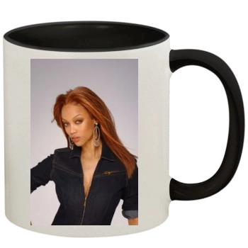 Tyra Banks 11oz Colored Inner & Handle Mug