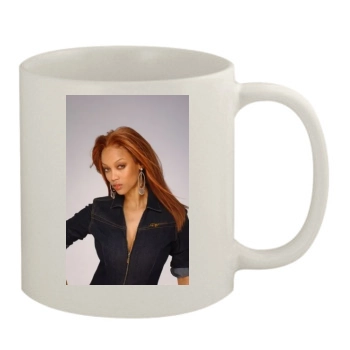 Tyra Banks 11oz White Mug