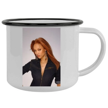 Tyra Banks Camping Mug