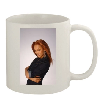 Tyra Banks 11oz White Mug