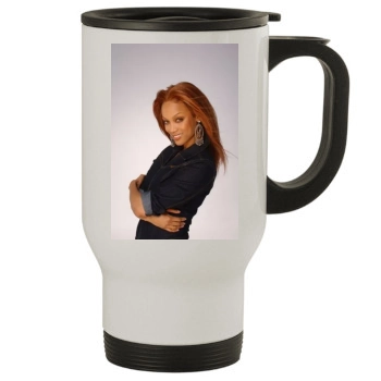 Tyra Banks Stainless Steel Travel Mug