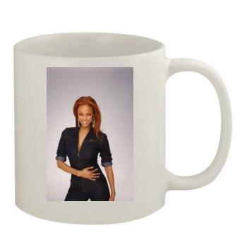 Tyra Banks 11oz White Mug