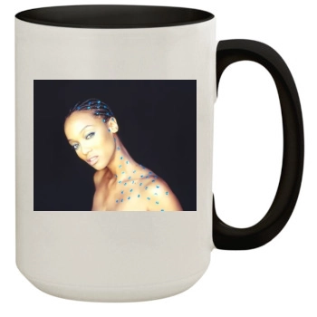 Tyra Banks 15oz Colored Inner & Handle Mug