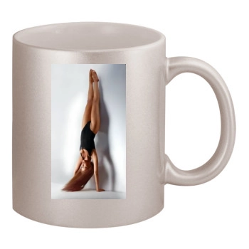 Tyra Banks 11oz Metallic Silver Mug