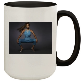 Tyra Banks 15oz Colored Inner & Handle Mug