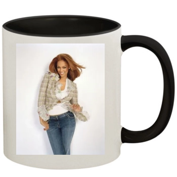 Tyra Banks 11oz Colored Inner & Handle Mug