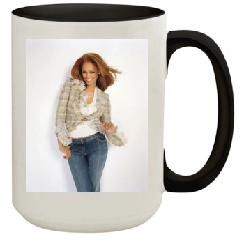 Tyra Banks 15oz Colored Inner & Handle Mug