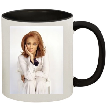 Tyra Banks 11oz Colored Inner & Handle Mug