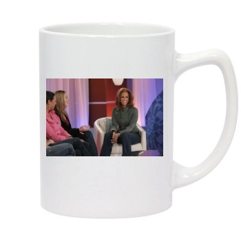 Tyra Banks 14oz White Statesman Mug