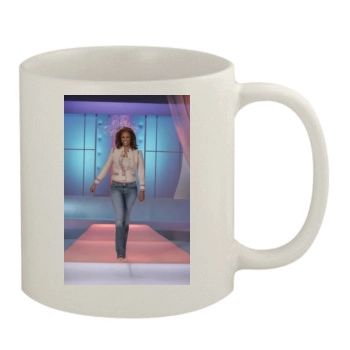 Tyra Banks 11oz White Mug