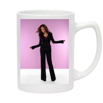 Tyra Banks 14oz White Statesman Mug