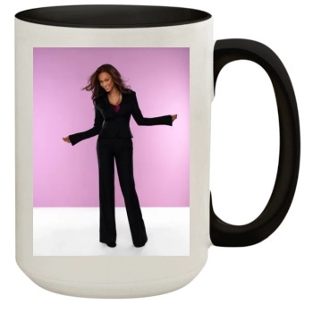 Tyra Banks 15oz Colored Inner & Handle Mug