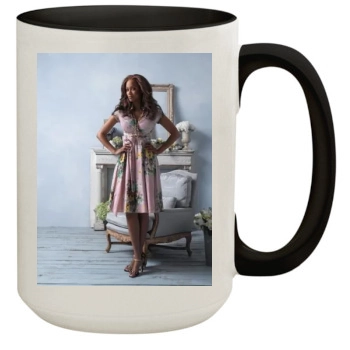 Tyra Banks 15oz Colored Inner & Handle Mug