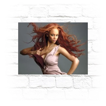 Tyra Banks Metal Wall Art