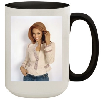 Tyra Banks 15oz Colored Inner & Handle Mug