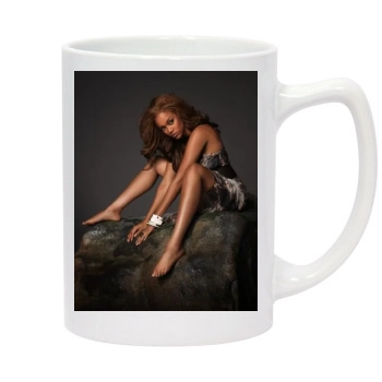 Tyra Banks 14oz White Statesman Mug