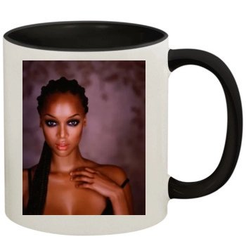 Tyra Banks 11oz Colored Inner & Handle Mug